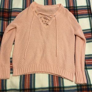 Pink sweater